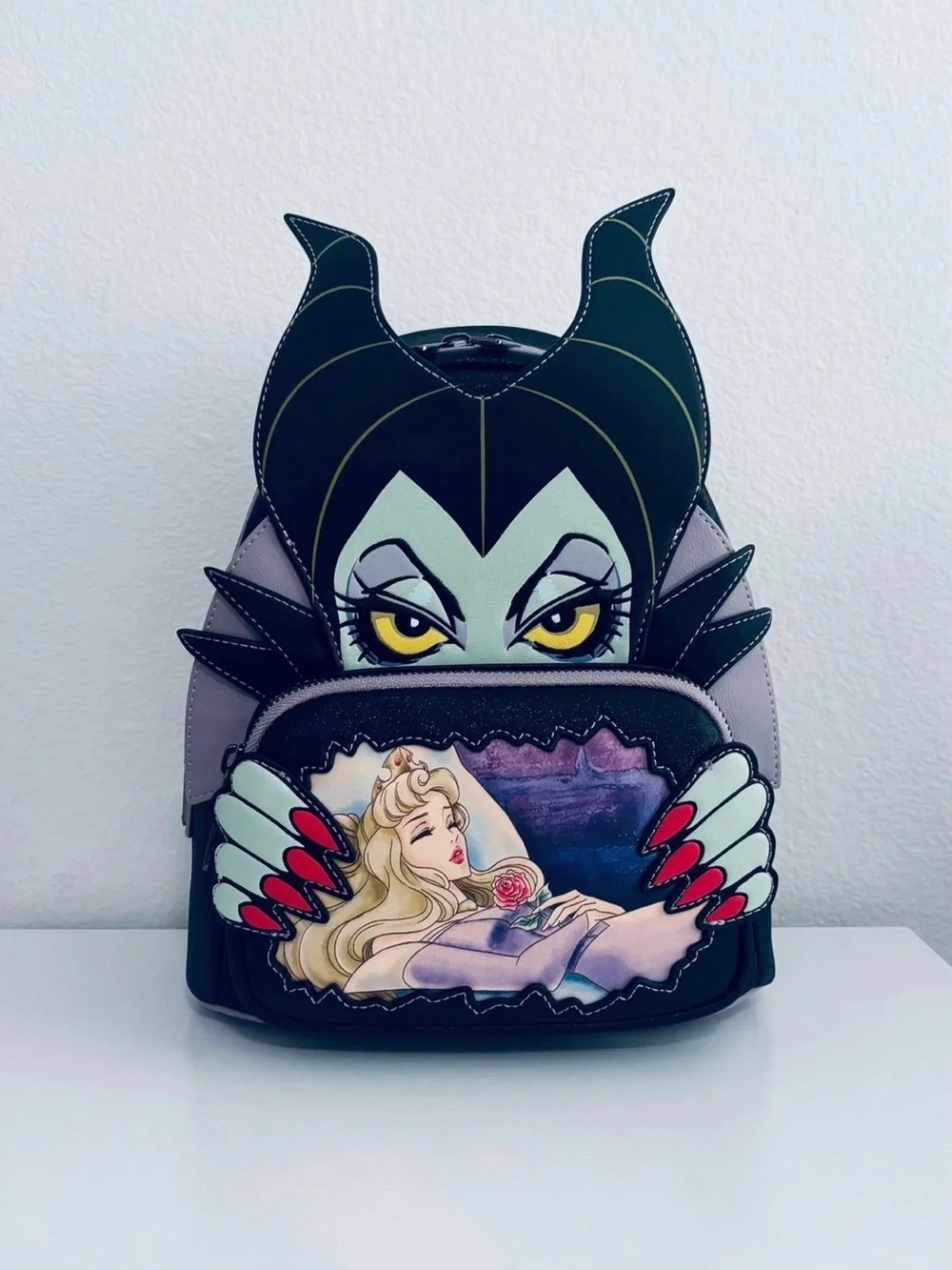 Loungefly Disney Villains Maleficent Sleeping Beauty Mini Backpack